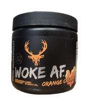 Bucked Up Woke AF, Orange Cream - 256 g maisto papildas, sporto papildas, prieš treniruotę, apelsinų skonio