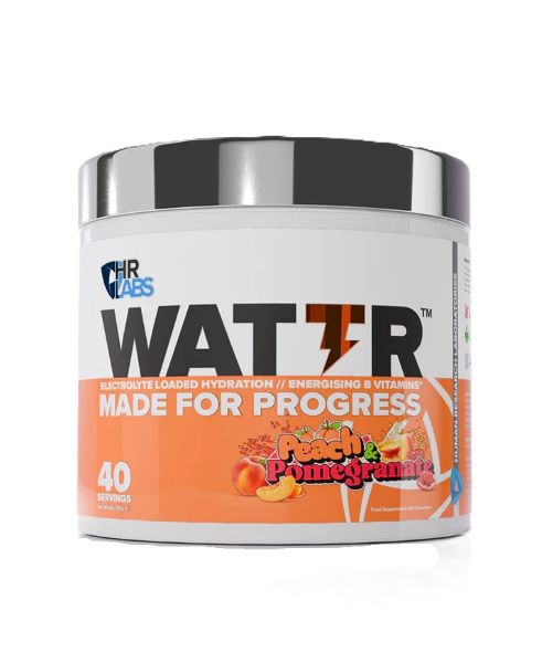 HR Labs Wattr, Peach & Pomegranate - 320 g veganiškas maisto papildas