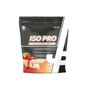 Iso Pro, Braškė sūrio pyragas, 1000 g, baltymų papildas