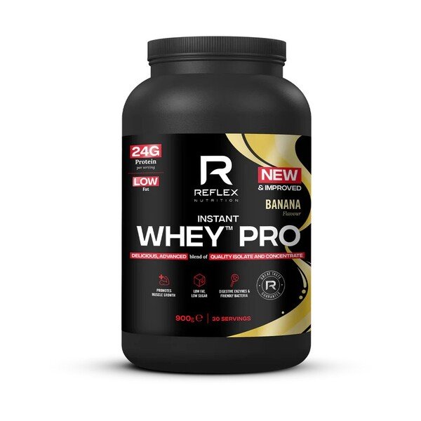 Reflex Nutrition Instant Whey PRO, Banana - 900 g maisto papildas