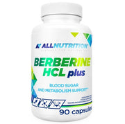 Allnutrition Berberine HCL Plus - 90 kapsulių maisto papildas