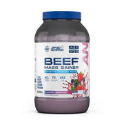 Applied Nutrition Beef Mass Gainer, šaldytos uogos, maisto papildas, sporto papildas