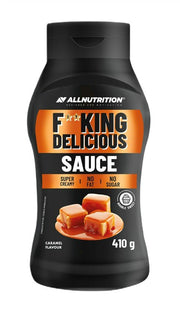 Allnutrition Fitking saldus karamelės padažas, 410 g