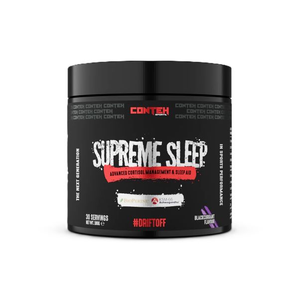 Conteh Sports Supreme Sleep, juodųjų serbentų papildas