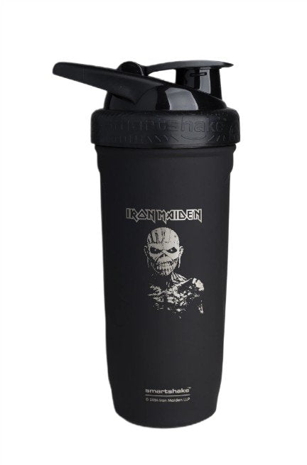 SmartShake Reinforce roostevabast terasest joogipudel - Rock Band Collection, Iron Maiden Book of Souls - 900 ml.