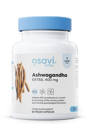 Osavi Ashwagandha Extra, 400mg, maisto papildas, kapsulės