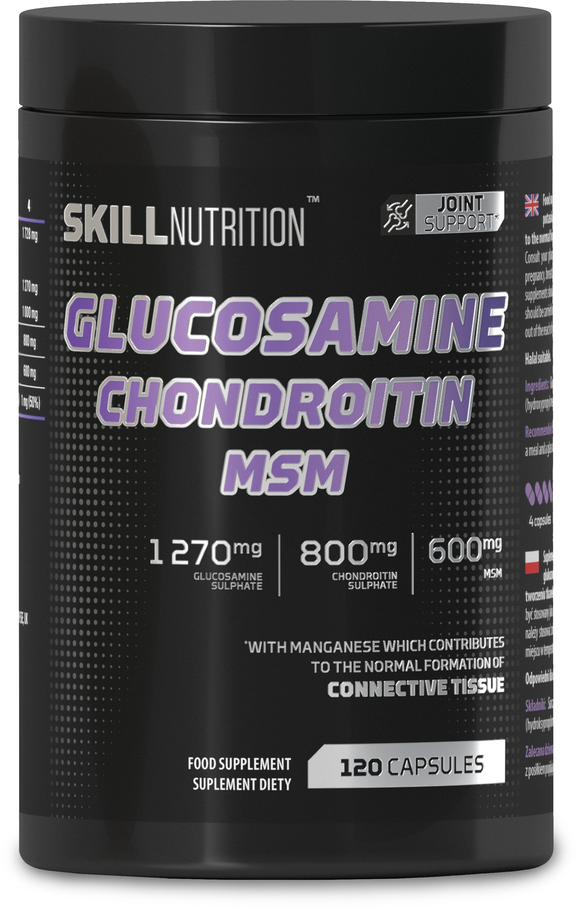 Maisto papildas Glucosamine Chondroitin MSM kapsulės