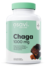 Osavi Chaga, 1000mg - 120 kapsulių, maisto papildas sveikatai