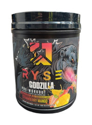 RYSE Godzilla Pre-Workout, Strawberry Mango - 732 g, sporto papildas