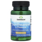 Swanson Suntheanine L-Theanine, 200 mg - 60 kapslit