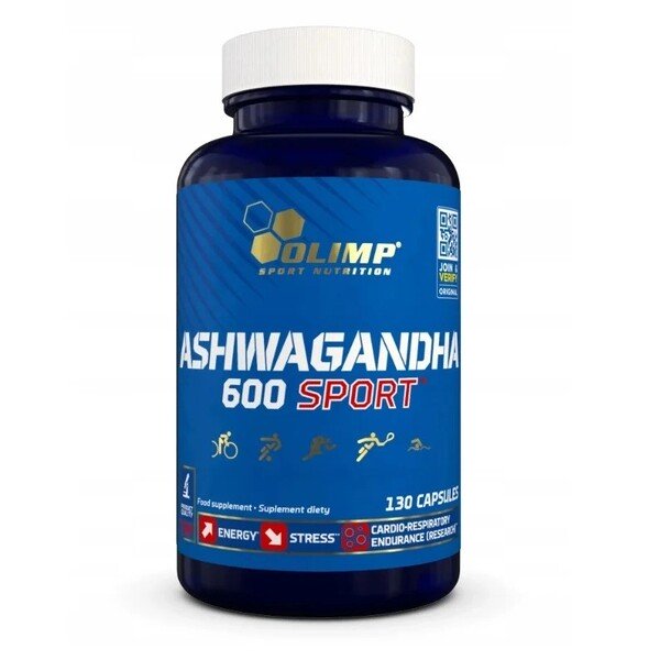 Olimp Nutrition Ashwagandha 600 Sport - 130 kapslit
