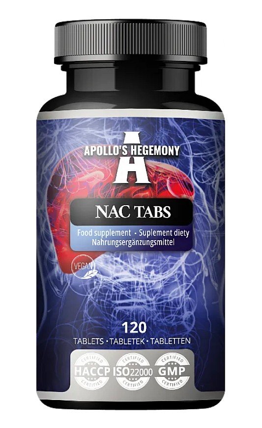 Apollo's Hegemony NAC tablečių pakuotė