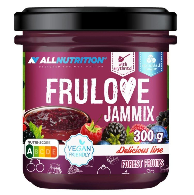 Allnutrition Frulove Jammix uogų džemas 300 g