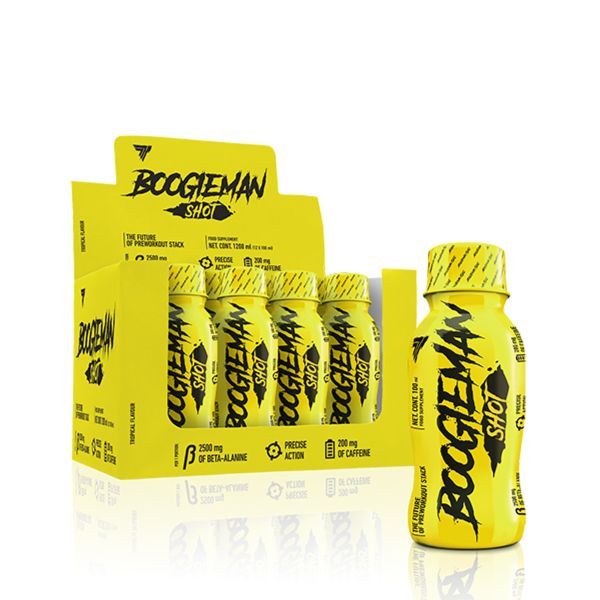 Trec Nutrition BoogieMan Shot, Tropical, energijos papildas, sporto gėrimas