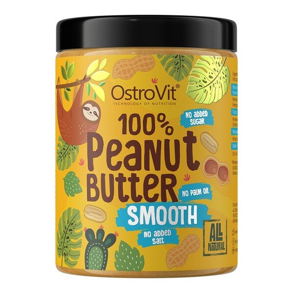 OstroVit žemės riešutų sviestas, sklandus, 1000 g