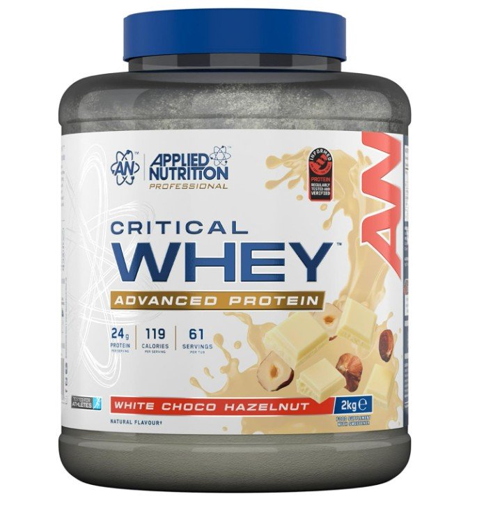 Maisto papildas Critical Whey, Baltymai, White Choco Hazelnut, 2000 g