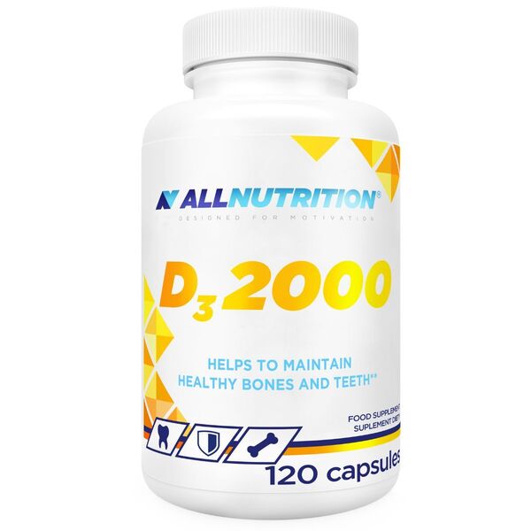 Allnutrition Vit D3 2000, 2000 RÜ (EAN 5902837755632) – 120 kapslit
