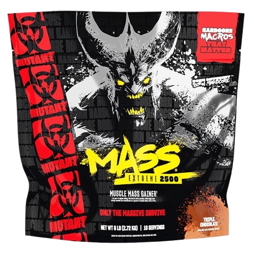 Mutant Mass Extreme 2500, Triple Chocolate maisto papildas