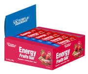Weider Joe Victory Endurance Energy Fruits Bar, Strawberry - 12 x 40g