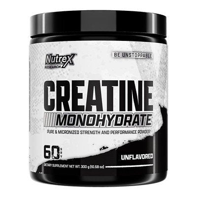 Kreatino papildas Nutrex Creatine Monohydrate, be skonio, 300g