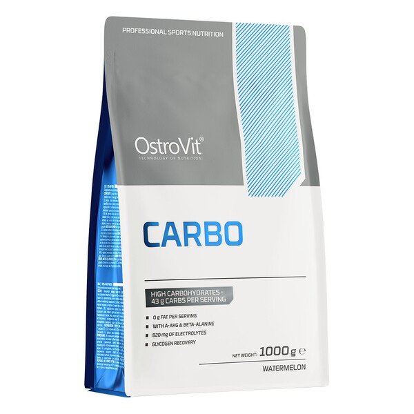 OstroVit Carbo, arbūzas, maisto papildas, sporto mityba