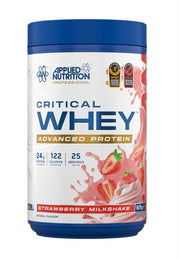 Applied Nutrition Critical Whey, Braškių kokteilis, 825g
