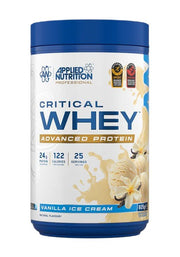 Maisto papildas Critical Whey Vanilės ledų skonio