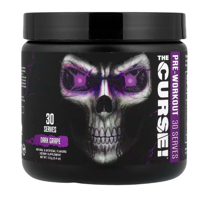 JNX Sports The Curse! pries treniruote, juoda vynuogė, sporto papildas