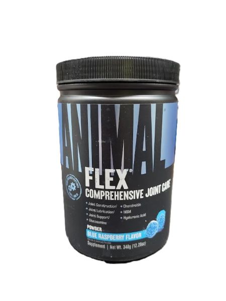 Animal Flex, Mėlynas avietės skonis, 348 g, sąnarių papildas