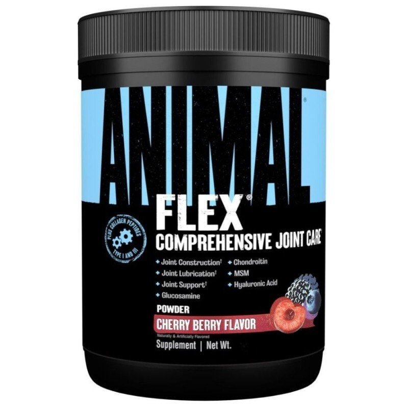 Animal Flex, Vyšnių uogų skonio, 348 g, sąnarių papildas