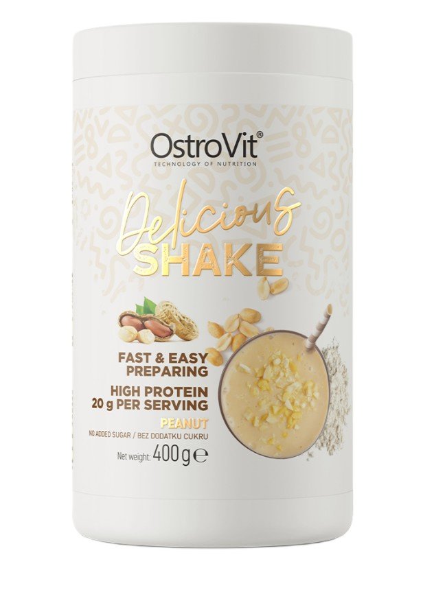 OstroVit baltymų kokteilis žemės riešutų skoniu, 400 g