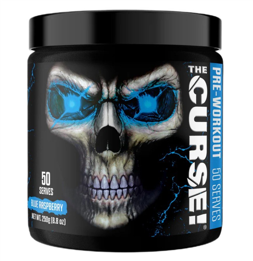 JNX Sports The Curse! Pre-Workout, mėlyna avietė, sporto papildas