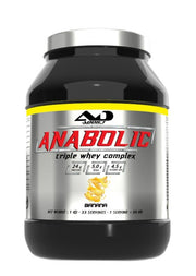 Addict Sport Nutrition Anabolic Triple Whey Complex, Banana - 1000 gramų