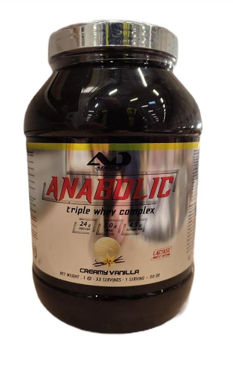 Maisto papildas Anabolic Triple Whey Complex, Creamy Vanilla, 1000 g