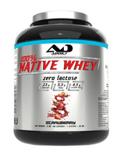 Addict Sport Nutrition baltymai, braškių skonio, 2000 g