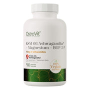 OstroVit KSM-66 Ashwagandha + Magnisium + B6 kapsulės