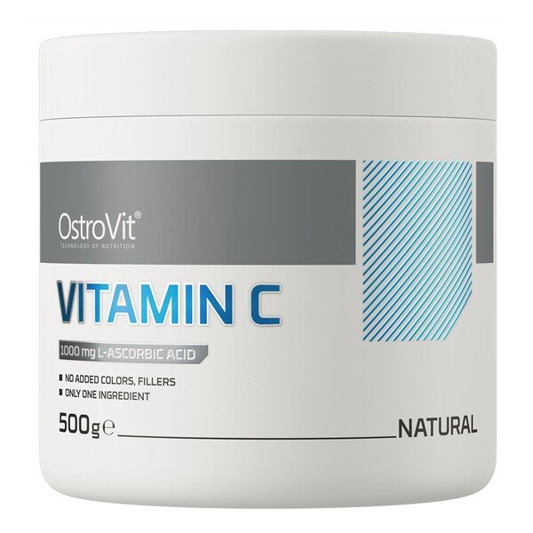 OstroVit Vitamin C milteliai, 500 g, maisto papildas