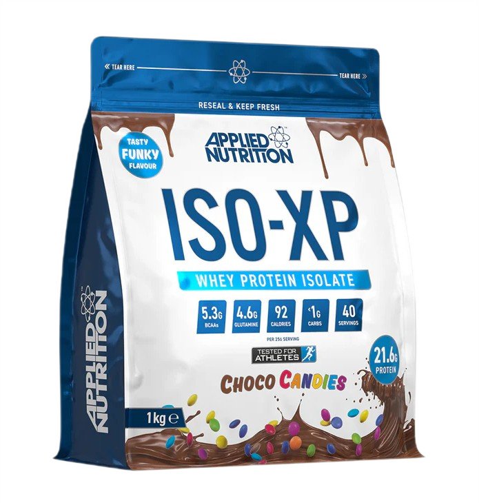 Maisto papildas ISO-XP, Choco Candies, proteinas