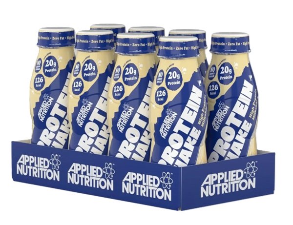 Applied Nutrition kõrge valgusisaldusega smuuti, valge šokolaad - 8 x 330 ml.