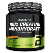 Kreatino papildas BioTechUSA 100% Creatine Monohydrate, Orange, 300 g