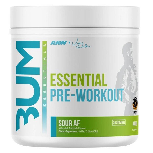 Raw Nutrition CBUM Essential Pre-Workout, Sour AF – sporto maisto papildas
