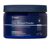 Trace Minerals ConcenTrace kasetė, mėlynosios avietės skonis, maisto papildas, mineralai