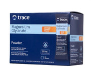 Trace Minerals Magnis Glycinate milteliai, apelsinų skonio, 30 pakelių