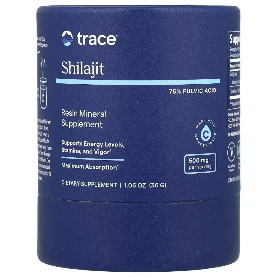 Trace Minerals Shilajit Resin - 30 g maisto papildas