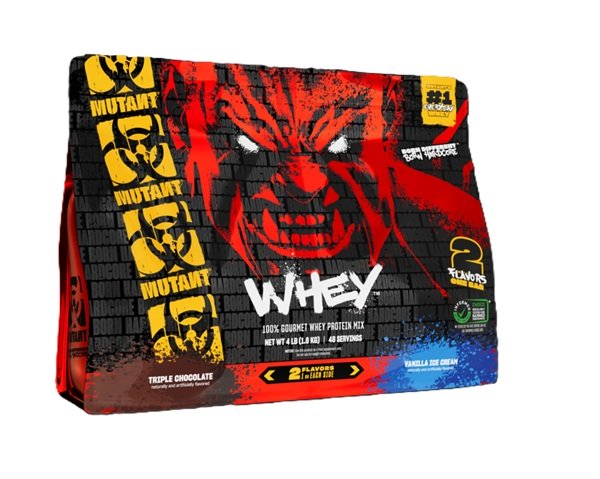 Mutant Whey baltymų papildas, šokolado ir vanilės skonio, 1800 g