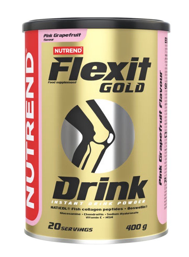 Nutrend Flexit Gold jook, roosa greip - 400 grammi