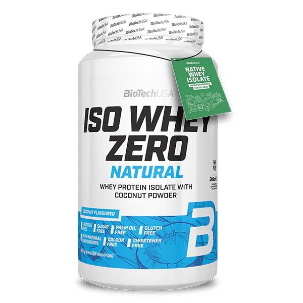 BioTechUSA Iso Whey Zero Natural kokosų baltymų papildas