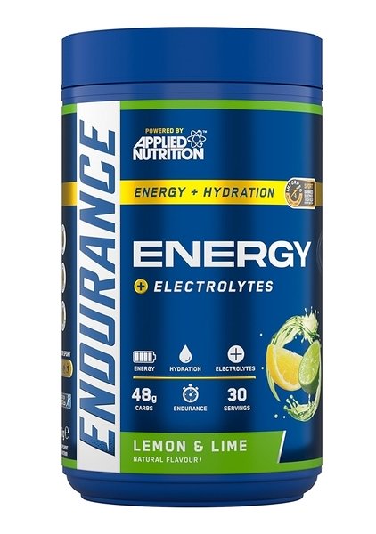 Applied Nutrition Endurance Energy + Hydration, Lemon & Lime – energijos ir elektrolitų milteliai