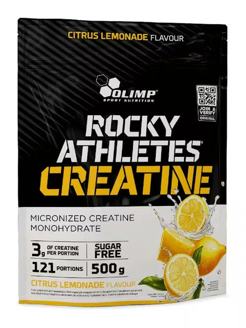 Olimp Nutrition Rocky Athletes kreatiin, tsitruse limonaadiga - 500 grammi