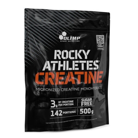 Kreatino papildas Olimp Nutrition Rocky Athletes Creatine, be skonio, 500 g